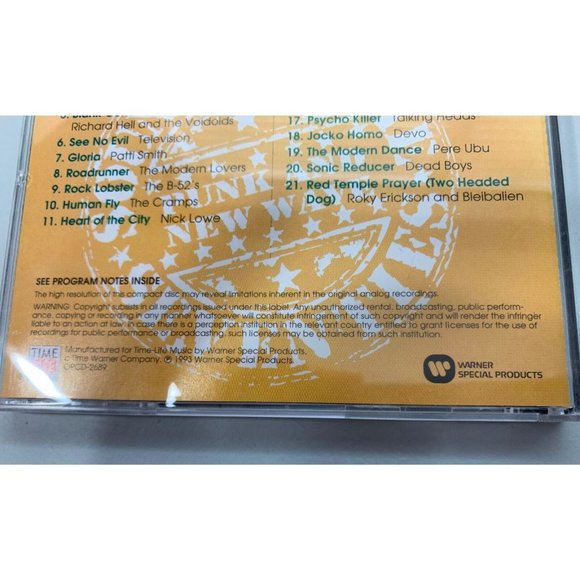 Sounds of the Seventies CD Punk New Wave Artists Ramones Sex Pistols Devo Cramps - Picture 6 of 7